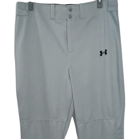 Under Armour Men's Loose Heatgear Baseball Pants Gray XL‎ - Picture 7 of 10